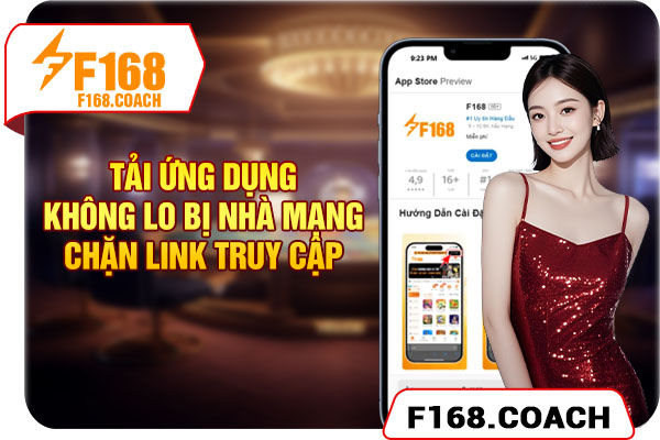 Tải ứng dụng không lo bị nhà mạng chặn link